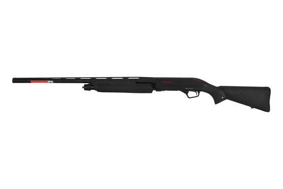Winchester SXP Black Shadow 12 Gauge Pump Action Shotgun with 3.5" chamber has a matte black finish